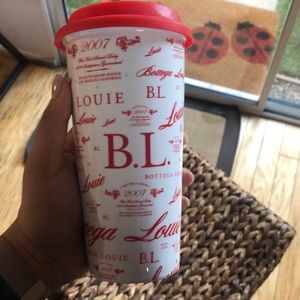 Coffee cup from Bottega Louie in DTLA